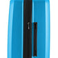 HAUPTSTADTKOFFER - X-Berg - Carry on luggage On-Board Suitcase Cabin Bag Hardside Spinner Trolley 4 Wheel, TSA, 55 cm,Cyanblue mat