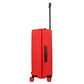 Bric's Hard-Shell Expandable Suitcase Ulisse B|Y Collection, Suitcase with 4 Wheels, Resistant and Ultralight, USB Port, Integrated TSA Lock, Dimensions 49x71x28/32, Red