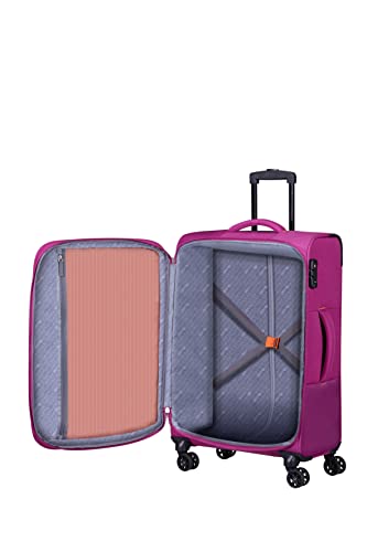 American Tourister Sun Break Suitcase Set 3 Pieces Pink (Fuchsia), Pink (Fuchsia), Standard Size, Luggage Suitcase Set