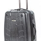 JCB - Loadall Hard Shell Suitcase Set - Includes 20", 24" & 28" - Built-in TSA Suitcase Locks, 360 Spinner Wheels - ABS Polycarbonate Hard Shell - Flight Case - Luggage Bags for Travel - Black