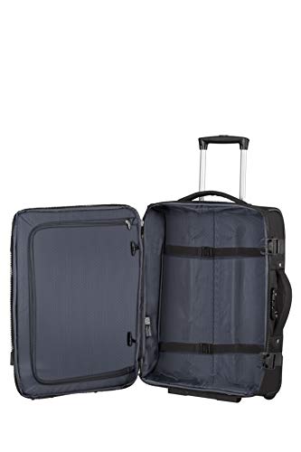 Samsonite Midtown - Travel duffle/backpack with 2 wheels, 55 cm, 43 L, Black (Black)