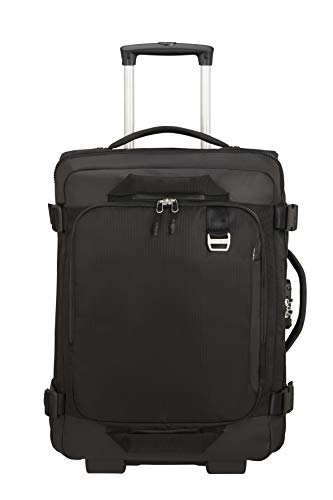 Samsonite Midtown - Travel duffle/backpack with 2 wheels, 55 cm, 43 L, Black (Black)