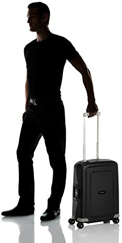 Samsonite S'Cure - Spinner S Hand Luggage, 55 cm, 34 L, Black (Black)