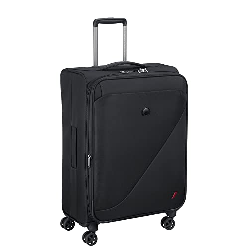 Delsey Paris New Destination Suitcase, 68 cm, 77 liters, Black