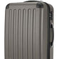 HAUPTSTADTKOFFER Spree - Hartschalen-Koffer Koffer Trolley Rollkoffer Reisekoffer, TSA, Hand Luggage, 75 cm, 128 liters, Black (Graphite)