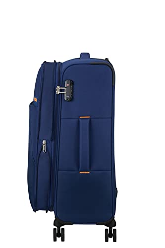 American Tourister Sun Break Suitcase Set 3 Pieces Standard Size, Luggage Suitcase Set, Navy