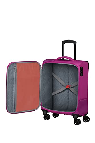 American Tourister Sun Break Suitcase Set 3 Pieces Pink (Fuchsia), Pink (Fuchsia), Standard Size, Luggage Suitcase Set