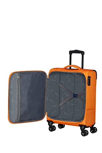 American Tourister Sun Break Suitcase Set 3 Pieces Standard Size, Luggage Suitcase Set, Orange