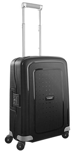 Samsonite S'Cure - Spinner S Hand Luggage, 55 cm, 34 L, Black (Black)