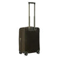 Bric's Soft Side Carry On and Check-in Suitcase Spinner for Travel, Life Collection, 55cm, Olive