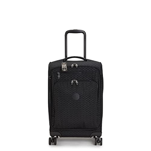 Kipling New YOURI Spin S, Small Cabin Size Spinner, 58cm, 33 L, Signature Emb