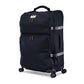 Joules Coast Collection Trolley Travel Luggage Case 4-Wheel, French Navy, Large