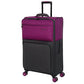 it luggage Duo-Tone 31" Softside Checked 8 Wheel Spinner, Fuschia Red/Magnet, 31", Duo-Tone 31" Softside Checked 8 Wheel Spinner