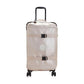 Kipling Spontaneous M, Medium 4-Wheeled 360° Suitcase with Elastic Straps, TSA Lock, 66 cm, 71 L, Metallic Glow