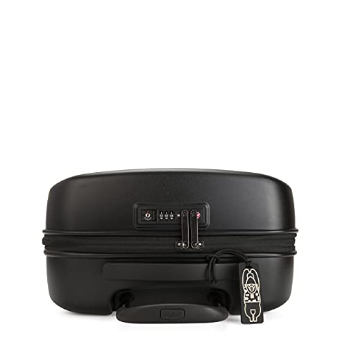 Kipling CURIOSITY S, Small Hardshell Suitcase 4 Wheels 360°, 55 cm, 44 L, Black Noir