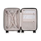 ANTLER - Cabin Suitcase - Clifton Luggage - Expandable Cabin, Black - 56x35x23, Lightweight Suitcase for Travel & Holidays - Carry On Suitcase with 4 Wheels & Twist Grip Handle - TSA Approved Locks