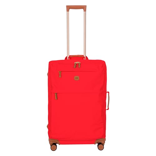 Bric's X-Bag Large Spinner with Frame - 27 Inch - Suitcases with Wheels - Checked Luggage, Geranium