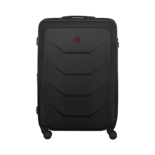 Wenger Prymo Carry-On Luggage, Black - Lightweight & Durable, Convenient Travel Companion