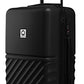 Hauptstadtkoffer Boxi - Set of 3 Hard-Side Luggages Trolley Hardside Hard Shell Suitcase Expandable, TSA, (S, M & L), Black