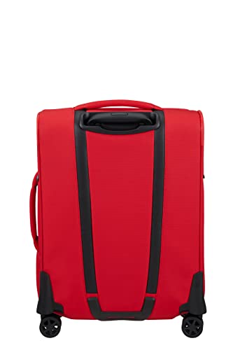Samsonite Spark SNG Eco - Spinner S (Length 40 cm), Cabin Luggage, 55 cm, 43 L, Fiery Red, Red (Fiery Red), S (55 cm - 43 L), Hand Luggage