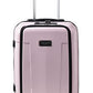 Ted Baker Flying Colours Small Trolley Spinner Suitcase with Front Pocket and USB Smart Feature, Blush Pink