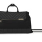 Ted Baker Luggage Albany ECO Collection, Lightweight Luxury Travel Duffle with Gold Hardware, Large, Black