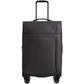 ANTLER - Medium Suitcase - Prestwick Luggage - Size Medium, Grey - 88L, Lightweight Suitcase for Travel & Holidays - Spinner Medium Suitcase with Wheels, Front & Inner Pockets - TSA Approved Locks