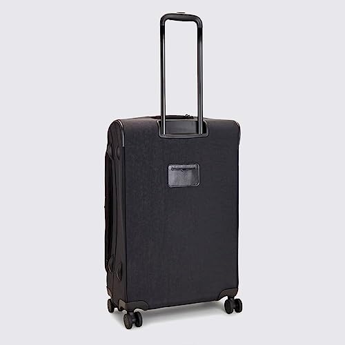 Kipling New YOURI Spin M, Medium Expandable Spinner, 68cm, 70 L, Black Noir