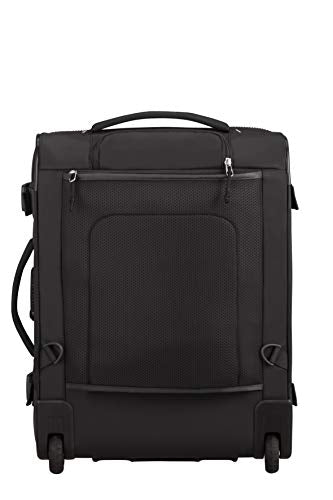 Samsonite Midtown - Travel duffle/backpack with 2 wheels, 55 cm, 43 L, Black (Black)