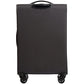 ANTLER - Medium Suitcase - Prestwick Luggage - Size Medium, Grey - 88L, Lightweight Suitcase for Travel & Holidays - Spinner Medium Suitcase with Wheels, Front & Inner Pockets - TSA Approved Locks