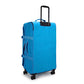 Kipling Spontaneous L, Large 4-Wheeled 360° Suitcase with Elastic Straps, TSA Lock, 78 cm, 101 L, Eager Blue