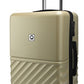 Hauptstadtkoffer Boxi - Hartschalen-Koffer Koffer Trolley Rollkoffer Reisekoffer TSA, 4 Rollen, Hand Luggage 65 Centimeters 70 Gold
