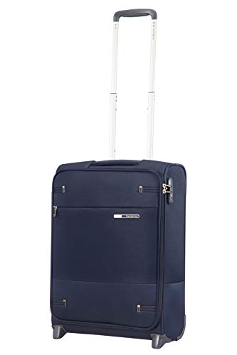 Samsonite Base Boost - Upright S Hand Luggage, 55 cm, 41 Litre,tsa padlock, Blue (Navy Blue)