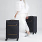 ANTLER - Large Suitcase - Brixham Luggage - Size Large Black - 88L, Super Lightweight Suitcase - Carry On Suitcase for Travel & Holidays with 4 Wheels - Expandable Zip & Pockets - TSA Approved Locks