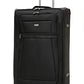 Aerolite Reinforced Super Strong and Light Large 4 Wheel Lightweight Hold Check in Luggage Suitcase, 29” (Black)