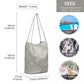 Miss Lulu Large Bucket Shoulder Bag - Grey