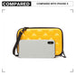 Kono Multifaceted Diamond Travel Clutch - Yellow