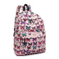 Miss Lulu Large Backpack Butterfly Pink