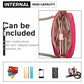 Miss Lulu 'Chic' Chain Shoulder Bag - Plum