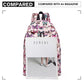 Miss Lulu Large Backpack Butterfly Pink