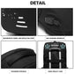 Kono Reflective USB Charging Interface Backpack - Black