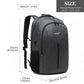 Kono Large Backpack With USB Charging Interface - Grey