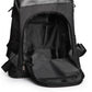 Miss Lulu Two Way Backpack Shoulder Bag With Pom Pom Pendant - Black