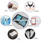 Miss Lulu 6 Piece Polyester Travel Luggage Organiser Bag Set - Blue