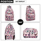 Miss Lulu Large Backpack Butterfly Pink