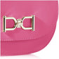 BOSS Women's Kristin Saddle-N Bag, Medium Pink661, ONESI