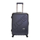 JCB - Lightweight Hard Shell Suitcase, 24" - 360 Degree Spinner Wheels - Made with ABS Polycarbonate Hard Shell - Flight Case - Luggage Bags for Travel - Grey