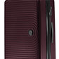 Hauptstadtkoffer MITTE - Large Check-in Trolley, Hard Shell Suitcase with Extension, TSA, 76 cm, 130 L, Burgundy & Mitte - Hard-Shell Suitcase Hand Luggage 53 x 35.5 x 21.5 Light, Dark Blue