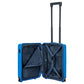 Bric's Hard-Shell Expandable Suitcase Ulisse B|Y Collection, Hand Luggage Suitcase with 4 Wheels, Resistant and Ultralight, USB Port, Integrated TSA Lock, Dimensions 37x55x23/27, Electric Blue