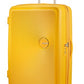 American Tourister - Soundbox Spinner Expandable, 77cm, 97/110 L - 4.2 KG, Yellow (Golden Yellow)